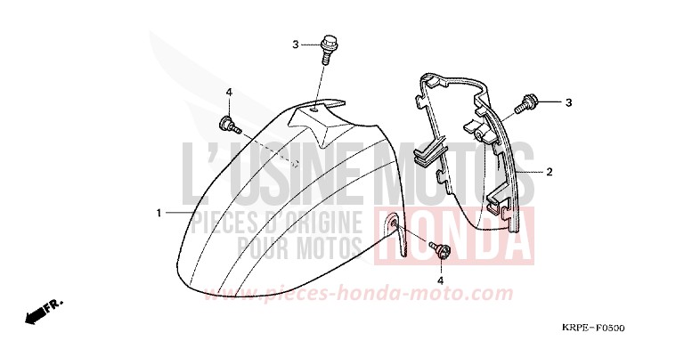 KOTFLUEGEL, VORNE von SCV LEAD FORCE SILVER METALLIC (NH411) von 2003